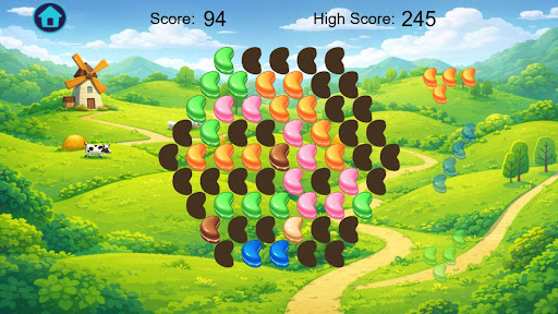 Crescent puzzle screen